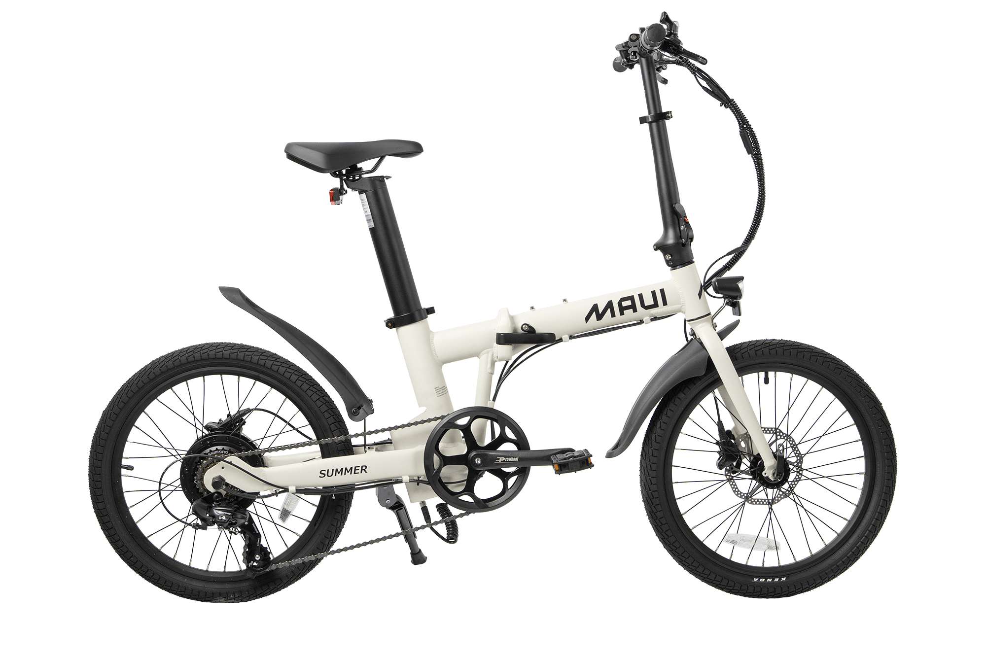 MAUI Electric Folding Bike 350W In Black